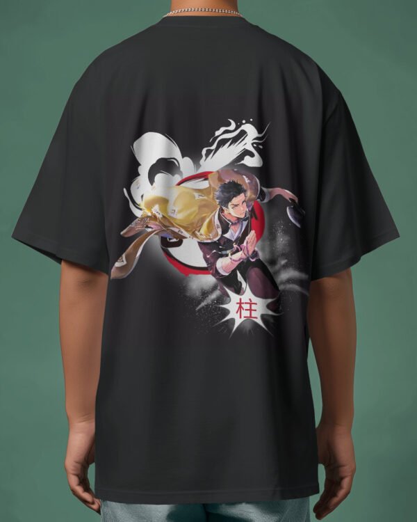 Demon Slayer Anime Printed T-shirt - Image 3